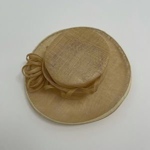 Beige Fascinator Classics Lady's Hat